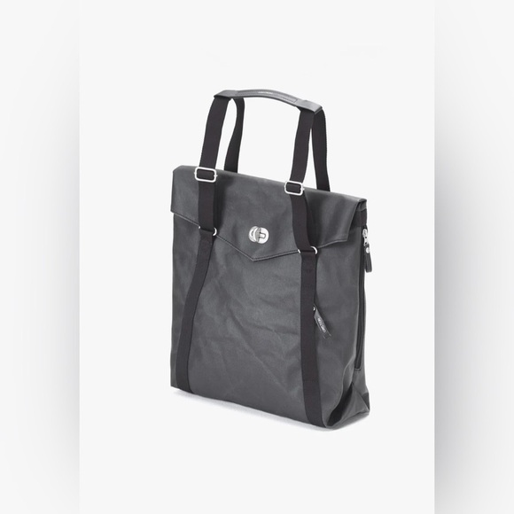 QWSTION Tote - Organic Jet Black Bag $274 - Picture 9 of 9